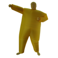 Sunshine Inflatable Costume Fancy Dress Suit Fan Operated