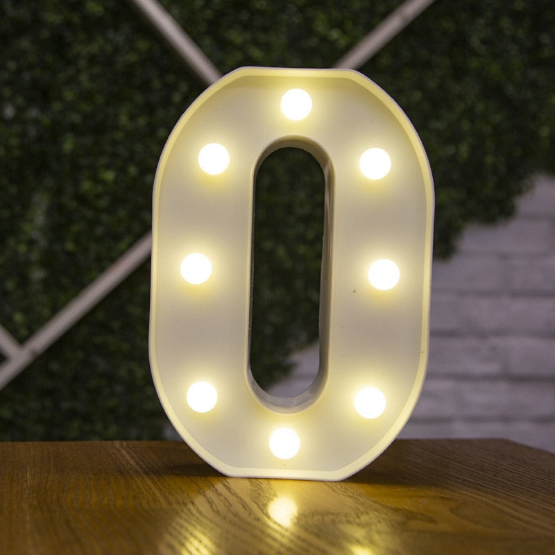 LED Alphabet Letter Lights