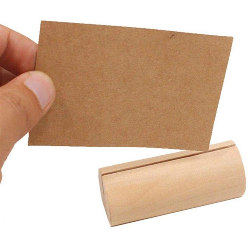 Wooden Place Card Holders
