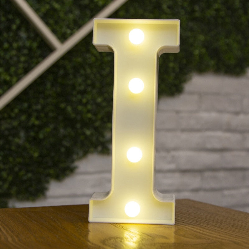 LED Alphabet Letter Lights
