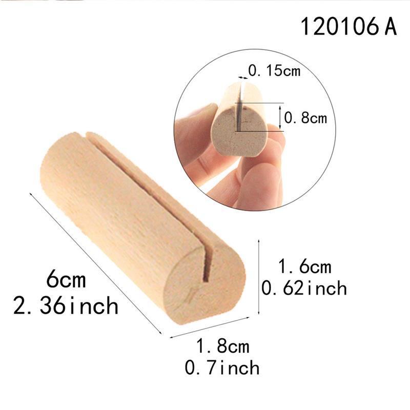 Wooden Place Card Holders