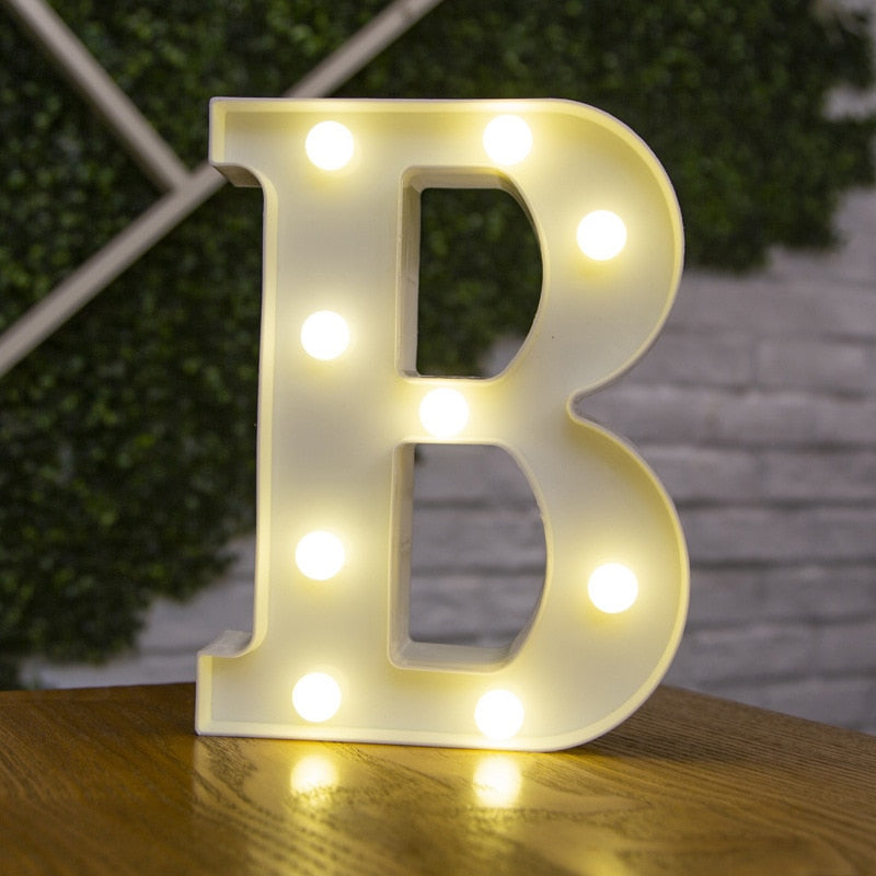 LED Alphabet Letter Lights