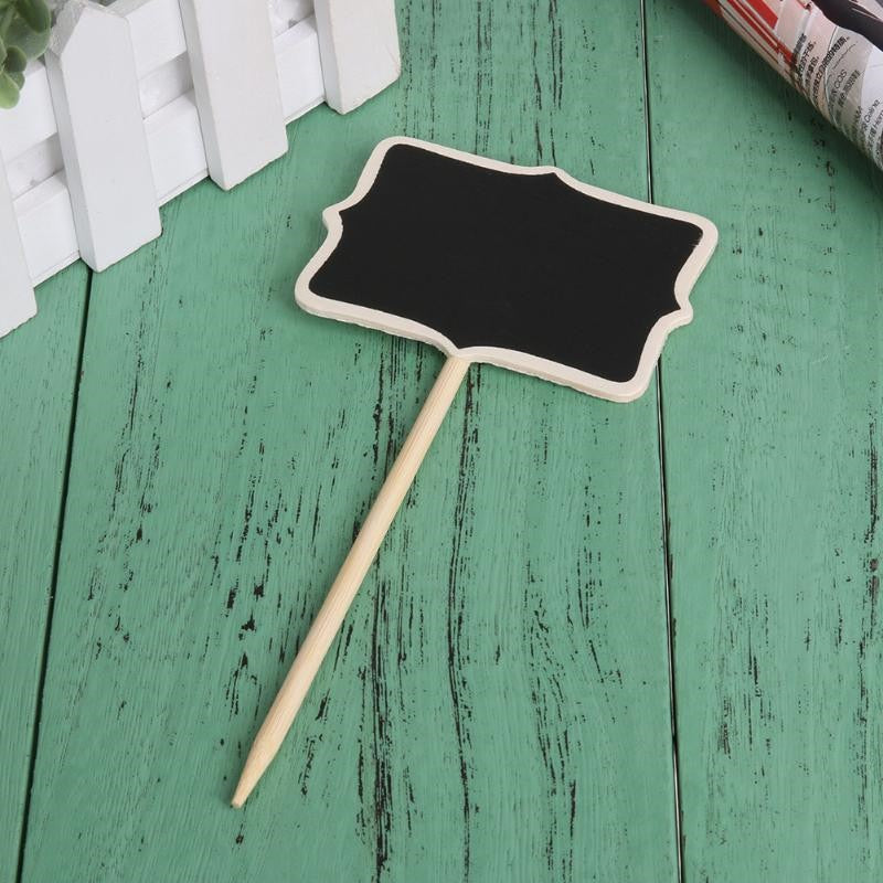 Rectangle Mini Chalkboard Place Card Holders