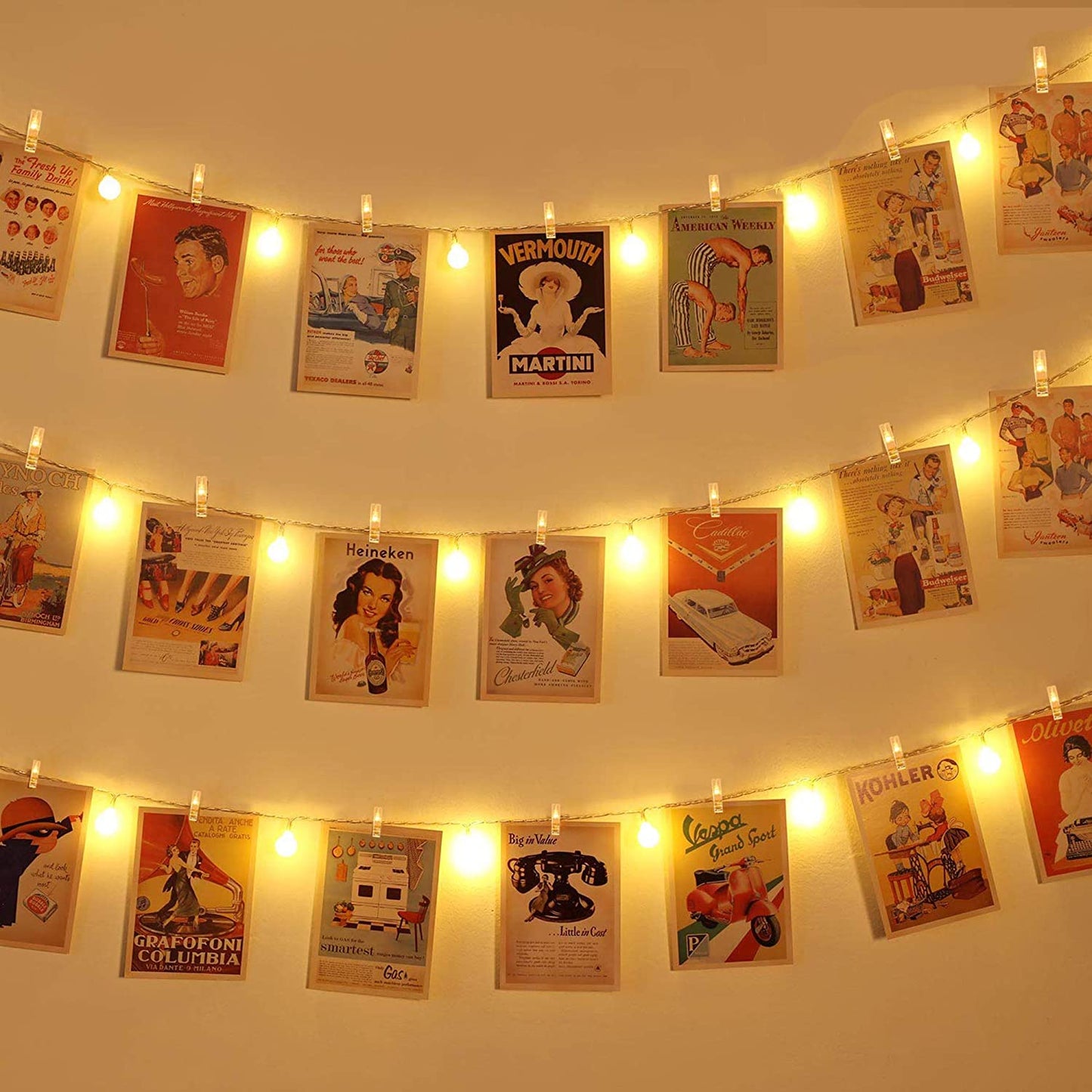 Photo Clip LED String Lights 5M/10M