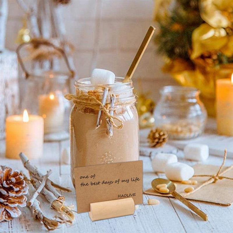 Wooden Place Card Holders