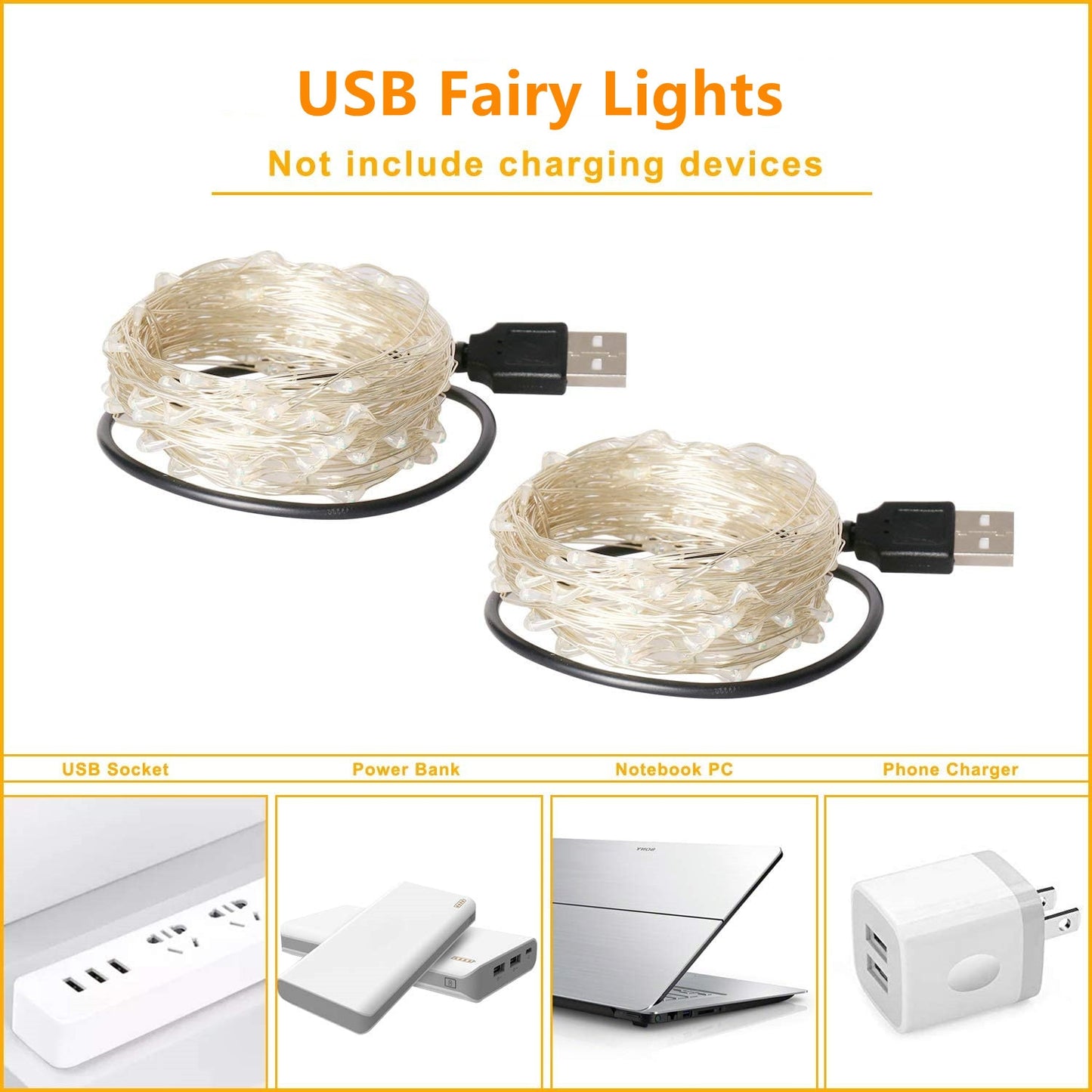Led Fairy Lights With Copper Wire