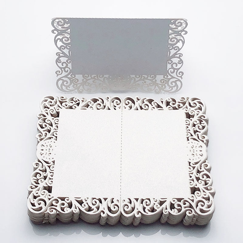 Lace Name Table Place Cards