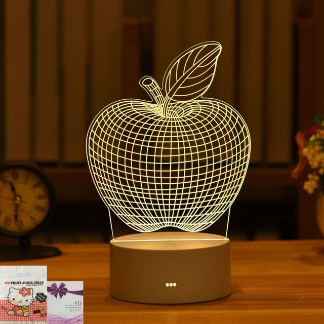 3D Acrylic Led Lamps