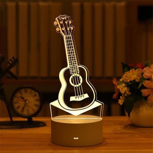 3D Acrylic Led Lamps