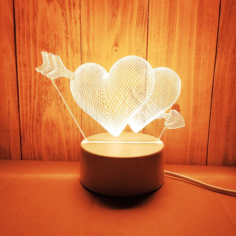 3D Acrylic Led Lamps