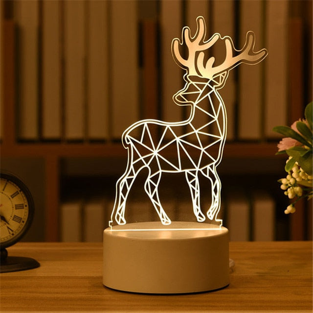 3D Acrylic Led Lamps