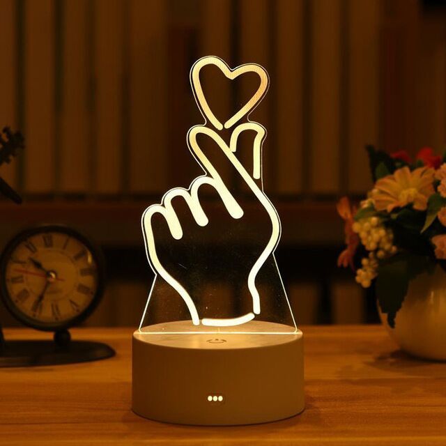3D Acrylic Led Lamps