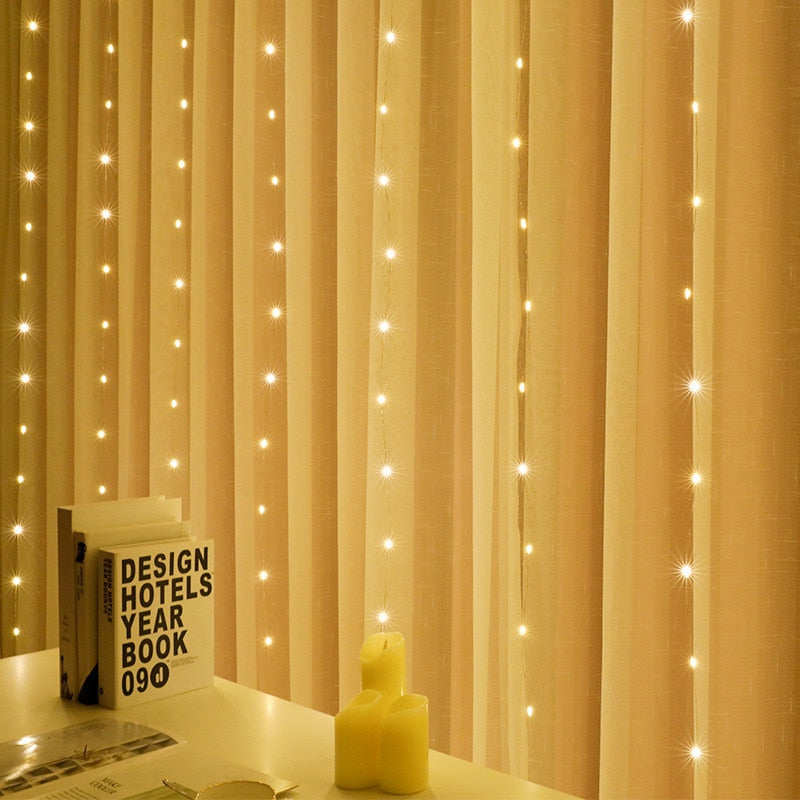 USB LED String Lights Christmas with Remote Control