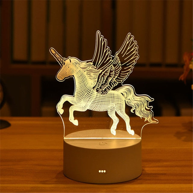 3D Acrylic Led Lamps