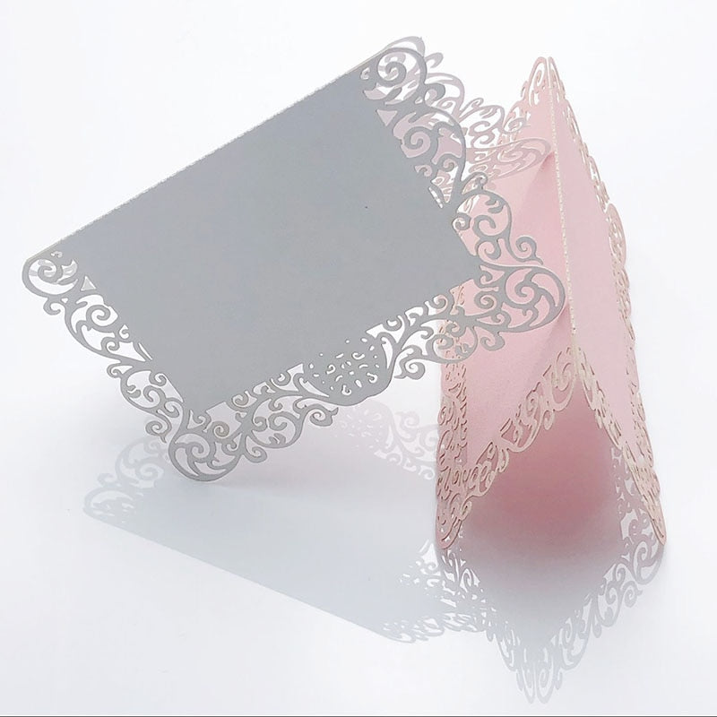 Lace Name Table Place Cards