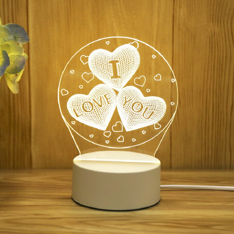 3D Acrylic Led Lamps