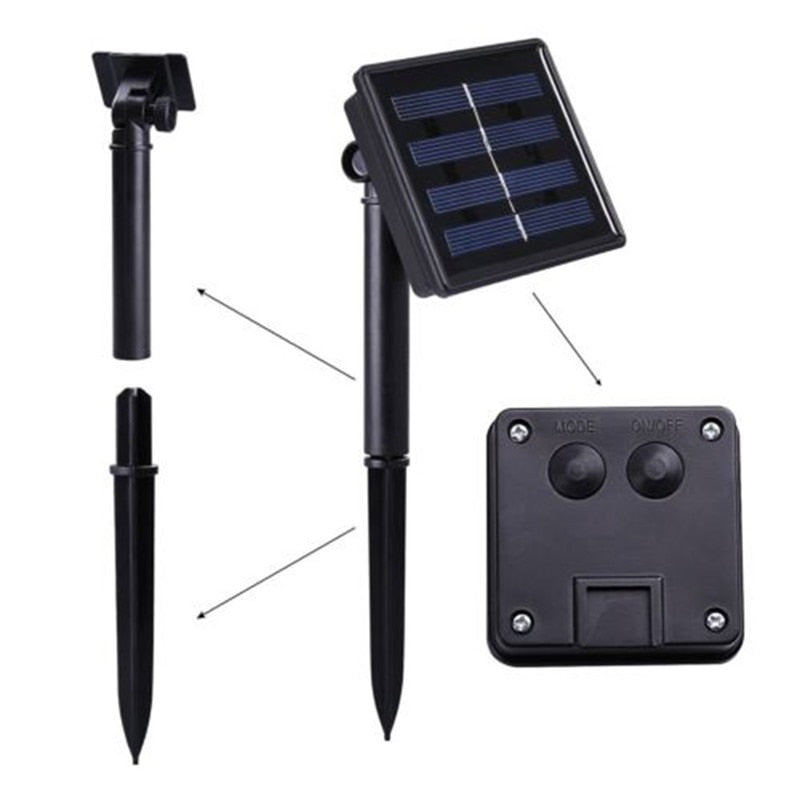 Solar Powered Festoon Lights With Crystal balls 5M/7M/12M