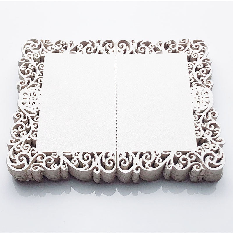 Lace Name Table Place Cards