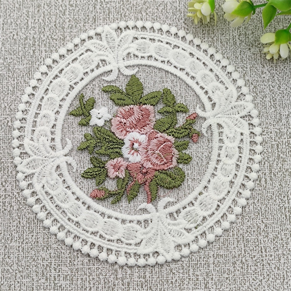 Vintage Hand Crocheted Table Place Mats