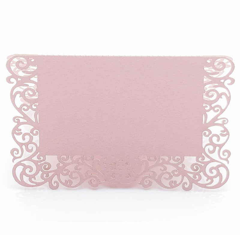 Lace Name Table Place Cards