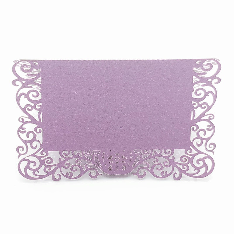 Lace Name Table Place Cards