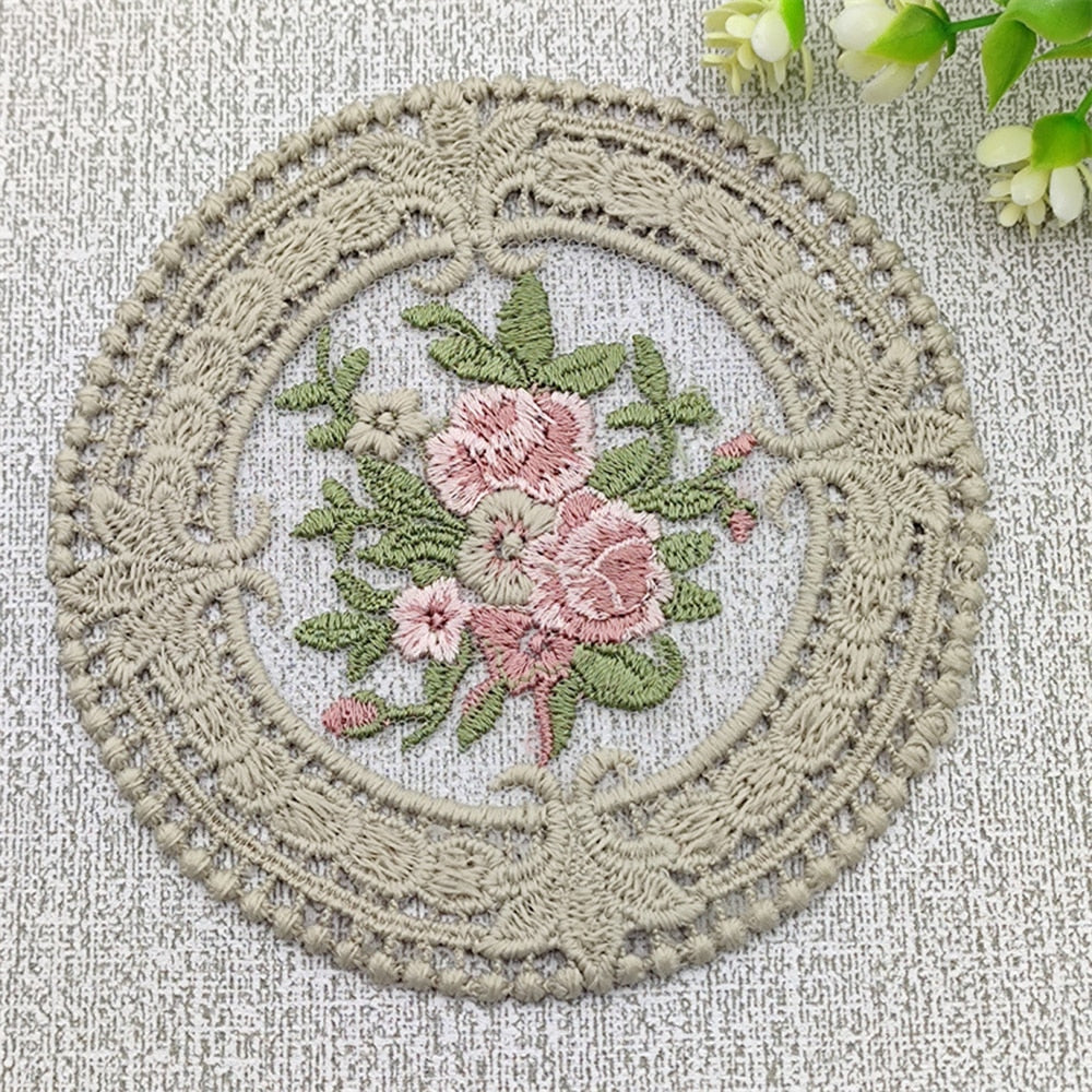 Vintage Hand Crocheted Table Place Mats