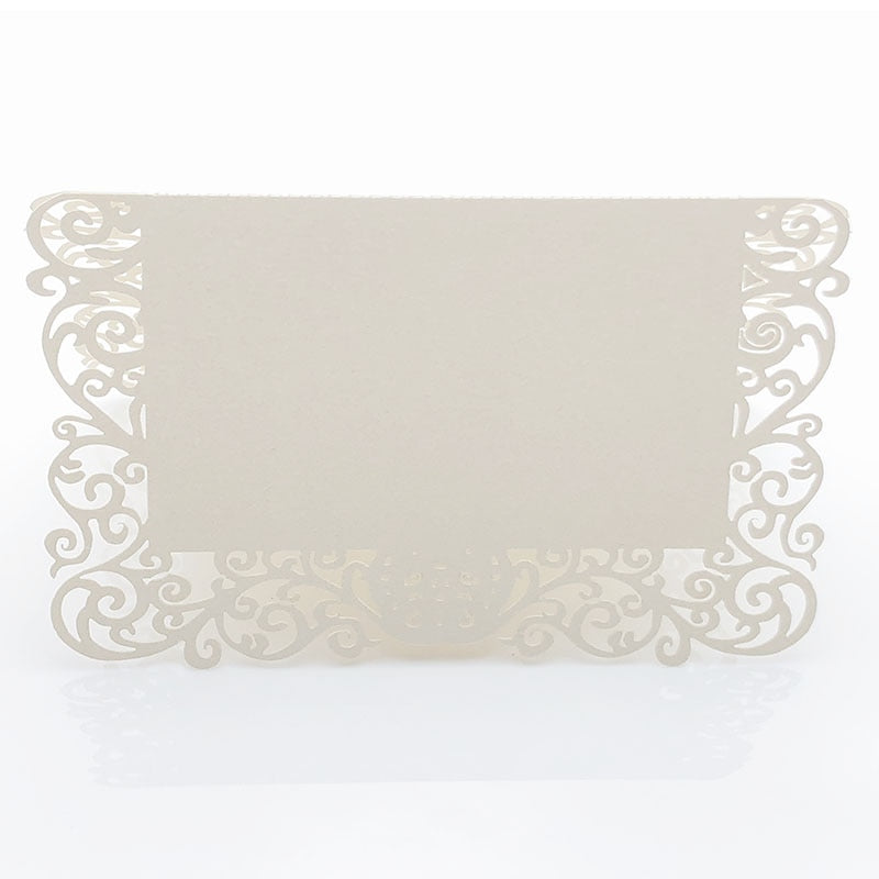 Lace Name Table Place Cards