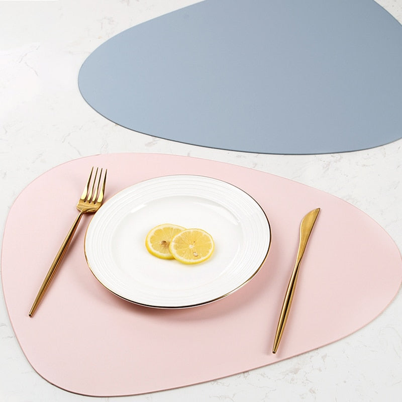 Teardrop Shaped Scandinavian Table Placemats