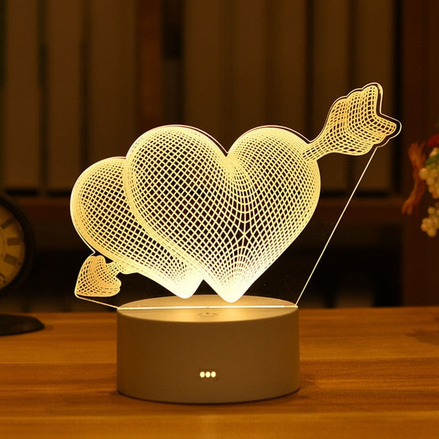 3D Acrylic Led Lamps