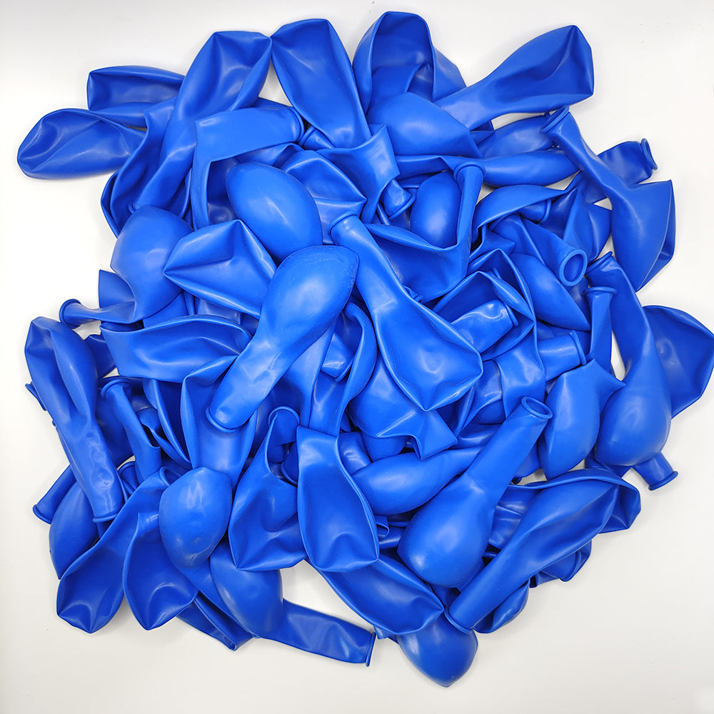 100PCS 5'' Standard Latex Party Balloon Set Matt Blue