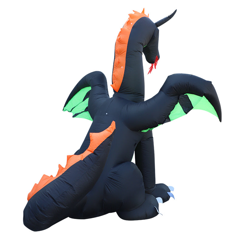 Festiss 2.7m Flying Dragon Halloween Inflatable with LED