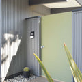 Solar-Powered Motion Sensor Light (2-Piece), Detects Motion, Rechargeable