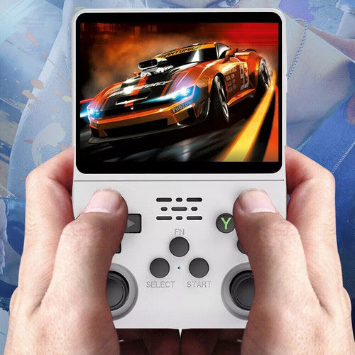 White Portable  Retro Handheld Game Console 128GB 10000+ Games Retro Handheld Games