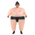 SUMO Fancy Dress Inflatable Suit -Fan Operated Costume