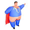 Super Hero Fancy Dress Inflatable Suit - Fan Operated Costume