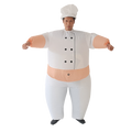 CHEF Fancy Dress Inflatable Suit -Fan Operated Costume