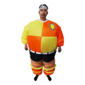 FOOTBALL Fancy Dress Inflatable Suit -Fan Operated Costume