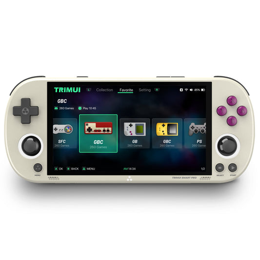 128G Grey AMPOWN TRIMUI SMART PRO Portable Gaming Console - Retro PS1 & Arcade Handheld PSP Gaming Device