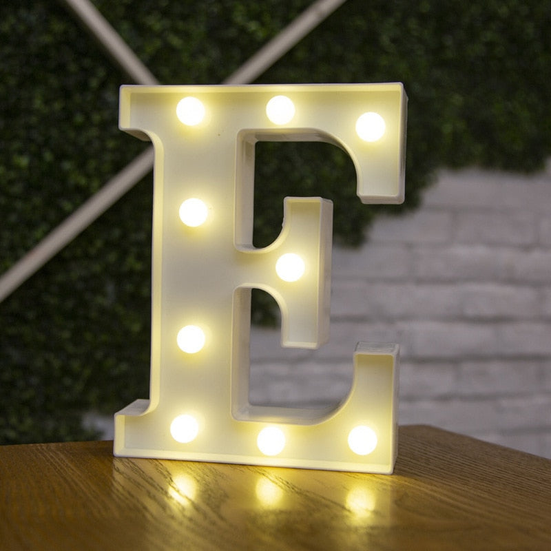 LED Alphabet Letter Lights