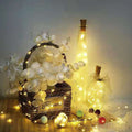 1/3/5/10pcs LED Wine Bottle Lights With Cork Battery Powered