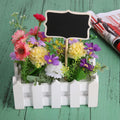 Rectangle Mini Chalkboard Place Card Holders
