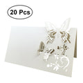 Laser Cut Heart Shaped Place Cards