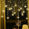 LED Snowflake Christmas String Lights