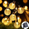 Solar Powered Festoon Lights With Crystal balls 5M/7M/12M