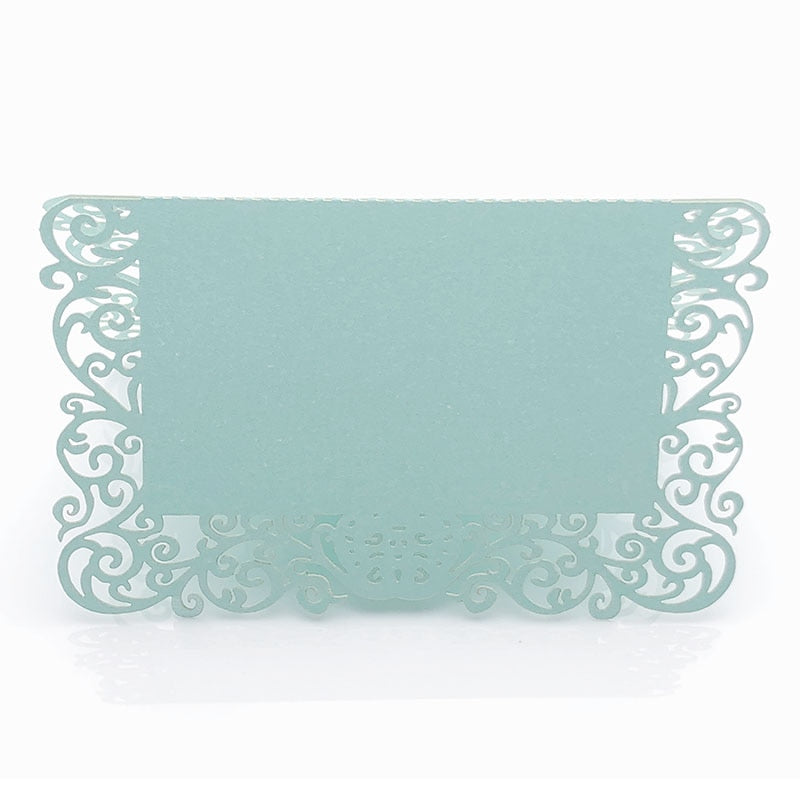 Lace Name Table Place Cards