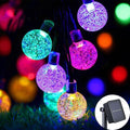 Solar Powered Festoon Lights With Crystal balls 5M/7M/12M
