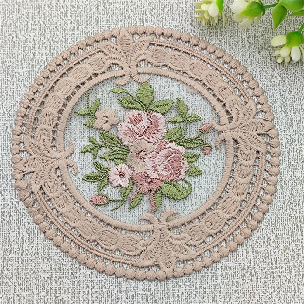 Vintage Hand Crocheted Table Place Mats