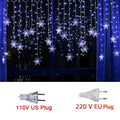 LED Snowflake Christmas String Lights