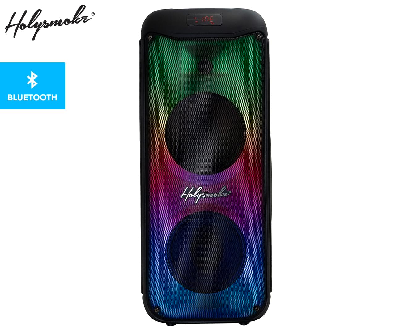 Holysmoke Arthur Bluetooth 5.0 Party Speaker Dual 8" Light Effect