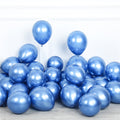 100PCS 5'' Standard Latex Party Balloon Set Pearlized Blue